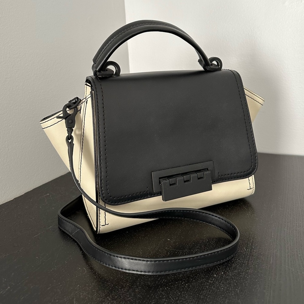 ZAC Zac Pozen Leather Satchel BAG EARTHA - Picture 2 of 6